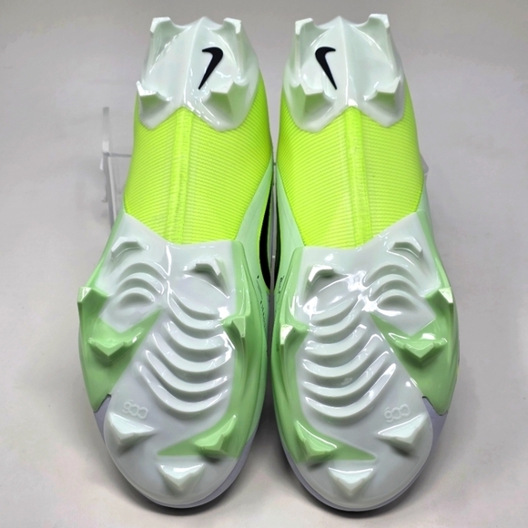 Nike Vapor Edge Pro 360 2 Cleats Mens Sz 10.5 Pure Platinum Green DA5456-004 New main image 9